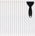 Produktbild: cocofy Anti Rutsch Streifen Aufkleber Treppe, transparent, XXL (75x3 cm), Sicherheit durch extra starken Halt, Treppenstufen Antirutsch innen Sticker - 18-Pack