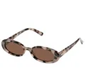 Produktbild: Le Specs OUTTA LOVE Cookie Tort Sonnenbrille Ovale Rahmenform Braun für Damen