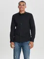 Produktbild: ONLY & SONS Langarmhemd ONSPOPLIN BTN DOWN SHIRT LS NOOS Baumwolle, slim fit
