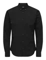Produktbild: ONLY & SONS Herren Onspoplin Btn Down Shirt Ls Exp Re Hemd, Schwarz, XXL EU