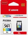 Produktbild: Canon CL-561XL - 12,2 ml - Hohe Ergiebigkeit - Farbe - original - Blister mit Diebstahlsicherung - Tintenpatrone - für PIXMA TS5350, TS5350a, TS5351, TS5351a, TS5352, TS5352a, TS5353, TS5353a, TS7450, TS7451 (3730C004)