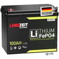 Produktbild: LiFePO4 100Ah 12V LANGZEIT Lithium Batterie Solarbatterie Wohnmobil Solar USV