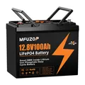 Produktbild: LiFePO4 100Ah 12V LANGZEIT Lithium Batterie Solarbatterie Wohnmobil Solar USV