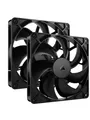 Produktbild: Corsair RS140 - dual-pack - Gehäuselüfter - 140mm - Schwarz - 36 dBA