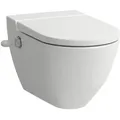 Produktbild: LAUFEN Cleanet navia Dusch-Tiefspül-WC H8206017577171 spülrandlos, 37x58cm, für externen Wasseranschluss, weiß matt