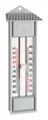 Produktbild: TFA Thermometer Maxima-Minima Kunststoff, grau - 10.3014.14