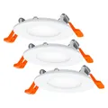 Produktbild: 3er Set OSRAM Downlight ultra slim ø8cm LED-Einbauleuchte 4.5W Warmweißes Licht