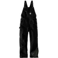 Produktbild: Carhartt Firm Duck Insulated Latzhose, schwarz, Größe M für Männer