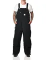 Produktbild: Carhartt Men's Loose Fit Firm Duck Insulated Bib Overall, Black, Medium