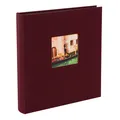 Produktbild: Goldbuch Fotoalbum Bella Vista bordeaux 30x31 cm # 27972  - 60 schwarze Seiten