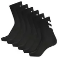 Produktbild: hummel hmlCHEVRON 6-PACK SOCKS, BLACK/BLACK, 14