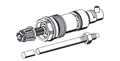 Produktbild: SCHELL Oberteil POLAR II Spindel L: 177,5 🇩🇪 Deutsche Qualität