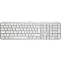 Produktbild: MX Keys S Tastatur, RF Wireless + Bluetooth, DE-Layout, Aluminium, Wei - Grau/Weiß