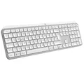 Produktbild: Logitech MX Keys S (DE) Wireless Tastatur hellgrau Bluetooth mit Beleuchtung