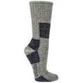 Produktbild: Wowerat Wandersocken 1 Paar 85% Merino Trekkingsocken, Funktions-Outdoorsocken blau 39-42