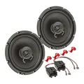 Produktbild: tomzz Audio 4040-003 TA16.5-Pro Lautsprecher Einbau-Set kompatibel mit Peugeot 1007 206 307 406 407 165mm Koaxial System