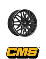 Produktbild: 4x CMS C25 7,5X18 5/112 ET54 Diamond Rim Black