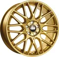 Produktbild: 4x Alufelgen CMS C25 Complete GOLD Gloss 7,5x18 ET54 LK5 112 18 Zoll Felgen Alu