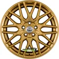 Produktbild: 4x CMS C25 complete gold gloss 7.5x18 ET54 - LK5/112 ML66.5 Felge Alu