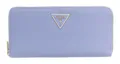 Produktbild: GUESS Laurel II Large Zip Around Wallet L Geldbörse Grey Blue blaugrau Neu