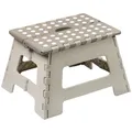 Produktbild: KESPER | Klapptritt, Material: Kunststoff, Maße: Maße: 35 x 27 cm, Höhe: 22 cm, max. Belastbarkeit: 150 kg, Farbe: Weiß, Beige, DIN EN 14183 | 70631