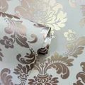 Produktbild: Quartz Damask Tapete Rose Gold - Fine Decor FD42204 Glitter Neu