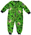 Produktbild: Minecraft Kinder Jumpsuit Overall Pyjama Strampelanzug Gr.110/116 Jungen + Mädchen 5-6 Jahre