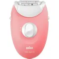 Produktbild: Braun Silk-Epil 3 Legs & Body Epilator - Rosa/Weiß