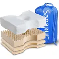 Produktbild: Sanapur Original Kissen 4.0 - Variante Clima - Orthopädisches Seitenschläferkissen Made in Germany mit Talalay Latex/Soft Schaum