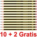 Produktbild: STAEDTLER Bleistift Noris 120 Nr. 2 HB SPARPACK 10+2 Gratis