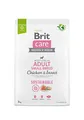 Produktbild: BRIT Care Dog Sustainable Adult Small Breed Chicken & Insect - dry dog food - 3 kg