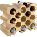 Produktbild: Mottez Flaschenwürfel Flaschenregal Aufbewahrung Flaschen Ø92mm für 15 Flaschen