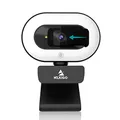 Produktbild: NexiGo StreamCam N930E, 1080P Webcam with Ring Light and Privacy Cover, Auto-Focus, Plug and Play, Web Camera for Online Learning, Zoom Meeting Skype Teams, PC Mac Laptop Desktop Computer