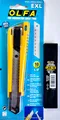 Produktbild: OLFA EXL Profi Cutter Messer Grafikmesser Abbrechmesser + 10 Klingenstreifen NEU