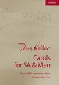 Produktbild: John Rutter Carols for Sa and Men: 9 Carols for Sopranos, Altos, and Unison Men