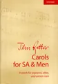 Produktbild: John Rutter 9 Carols for SA & Men Noten für Chor SAT/SAB/PF