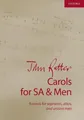 Produktbild: Carols For SA And Men | 9 carols for sopranos, altos, and unison men | Rutter