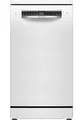 Produktbild: Bosch SPS4HKW49E Serie 4 Standgeschirrspüler, 45 cm breit, 10 Maßgedecke, Silence, Extra Trocknen, 3-fach Rackmatik, weiß, E