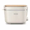 Produktbild: PHILIPS HD2640/10 Conscious Collection Toaster 2 Scheiben Brötchenaufsatz 830 W