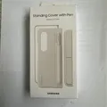 Produktbild: Original Samsung Standing Cover + S-Pen EF-OF93P für Galaxy Z Fold 4 Sand Rosa
