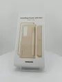 Produktbild: Samsung Galaxy Z Fold4 Standing Cover S Pen Schutzhülle EF-OF93PC Sand Beige