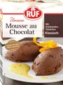 Produktbild: RUF Mousse au Chocolat, klassischer Nachtisch mit zartschmelzenden Schokoladen Stückchen, nur Milch hinzufügen, glutenfrei, 1x100g