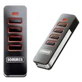 Produktbild: Sommer PEARL Funk Sender Handsender Fernbedienung 4018, 4-Befehl 868 MHz SOMloq2
