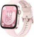 Produktbild: Huawei Watch Fit 3 - Aluminiumlegierung - intelligente Uhr mit Riemen - Flouroelastomer - rosa - Handgelenkgröße: 120-190 mm - Anzeige 4,6 cm (1,82