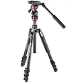 Produktbild: Manfrotto Befree Live Alu Kit, Klemmverschluss mit Fluid-Videokopf