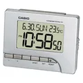 Produktbild: Casio Digital Wecker mit Thermometer Silberfarben DQ-747-8EF