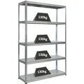 Produktbild: PROREGAL Schwerlastregal Steel Eagle HxBxT 180x120x40 cm Fachlast 130kg Verzinkt