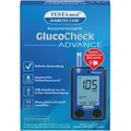 Produktbild: Testamed GlucoCheck Advance Blutzuckermessgerät mg/dl mmol/l 