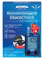 Produktbild: GlucoCheck Advance Blutzuckermessgerät + 10 Teststreifen - NEU/ OVP
