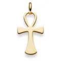 Produktbild: Anhänger ägyptisches Kreuz Leben & Wiedergeburt aus 585 Gold Gelbgold 31x15mm